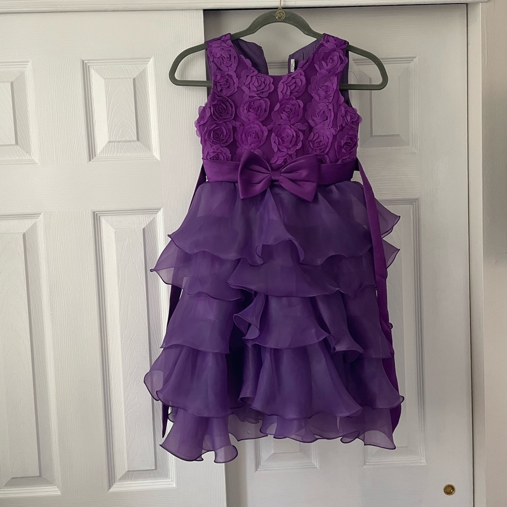Child’s purple dress